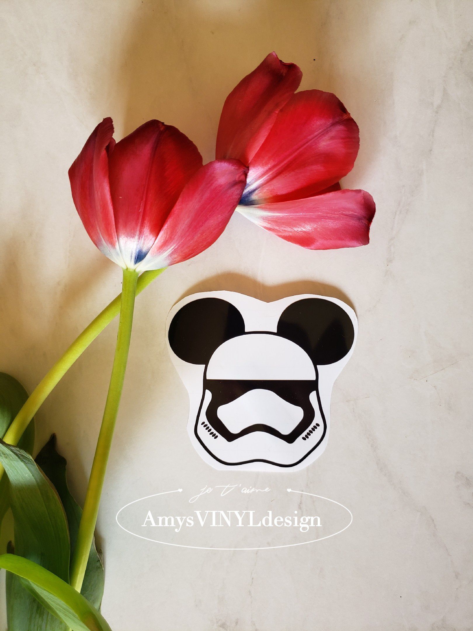 Storm trooper with Mickey ears