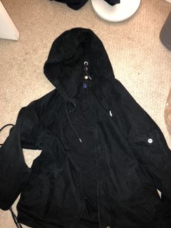Black polo jacket $99