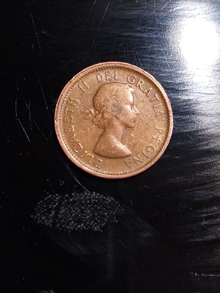 1964 Queen Elizabeth II Wheat Penny