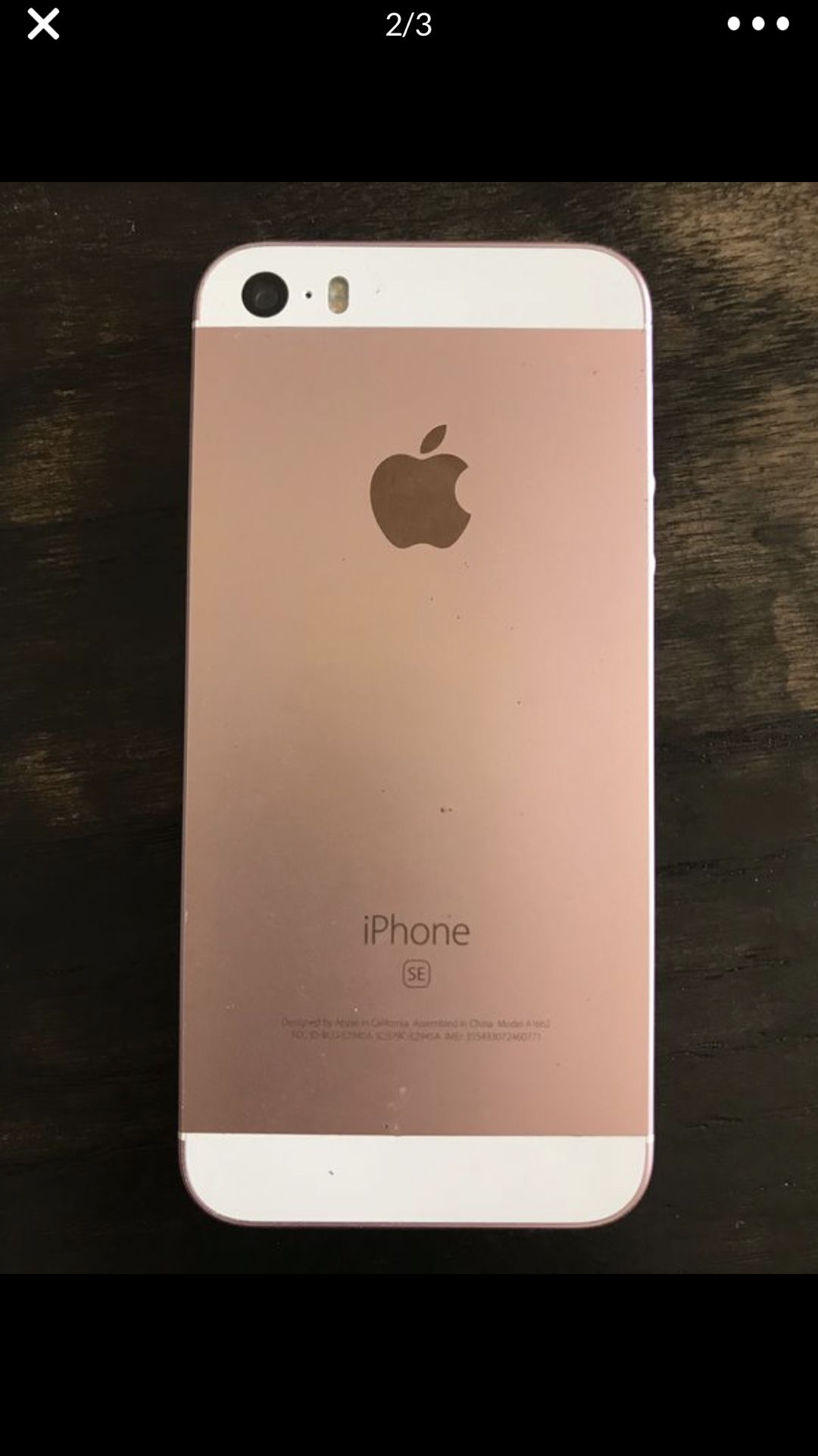 iPhone SE 64 gb in Rose Gold *unlocked*