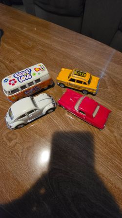4PC Set: 5" Kinsmart Diecast 1:32