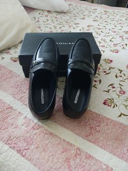 Black Bostonian Men Dress Shoes