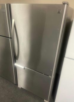Kenmore Stainless Steel Bottom Freezer Fridge