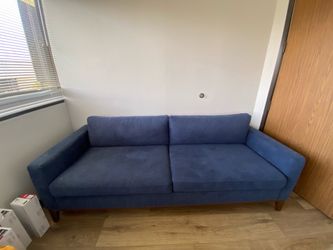 Blue couch