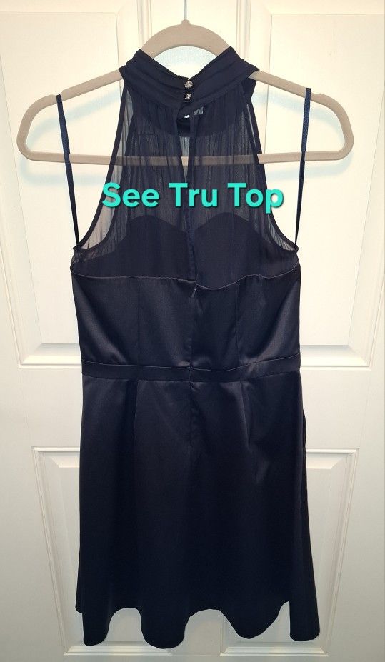 The Limited Women Dress Navy Blue Sleeveless 
Size 8 
Brand New Tags 