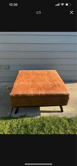 Mid Century Modern Ottoman