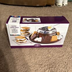 Brand New In Box. Electric S’Mores Maker