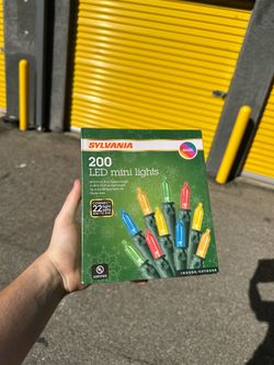 Sylvania 200 LED Mini Lights Multicolor