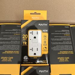 Faith Outlet GFCI 20 Amps TR 