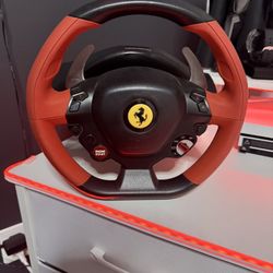 Thrustmaster Ferrari 458 Spider Racing Wheel + Pedals