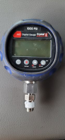 Digital Gauge Crystal  1000 PSI