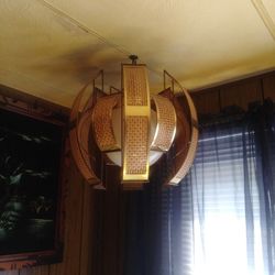 Vintage Swag Lamp