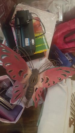 Metal Butterflies , Girls Room , Decorative