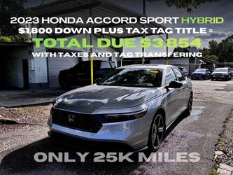 2023 Honda Accord Hybrid