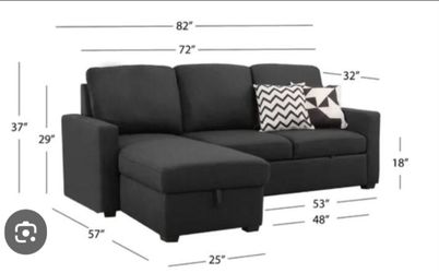 SOFA, TABLE+CHAIRS, & BED W/MATRESS