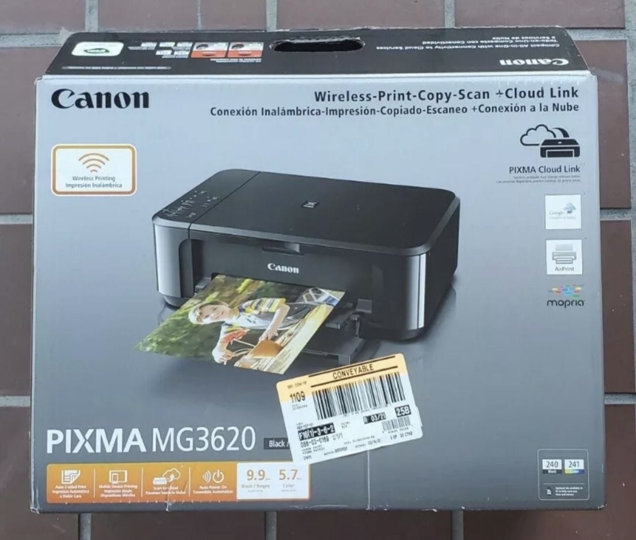 Canon PIXMA MG3620 Wireless Printer