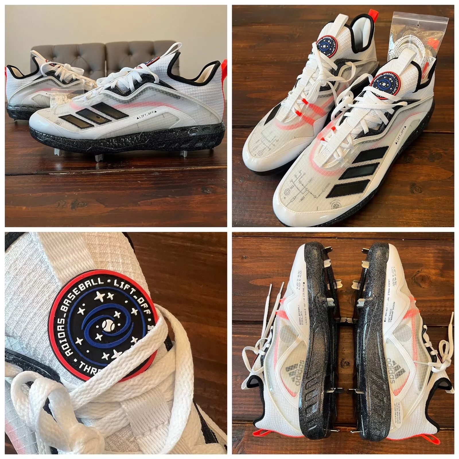 Adidas Icon 6 NASA Baseball Softball Cleats