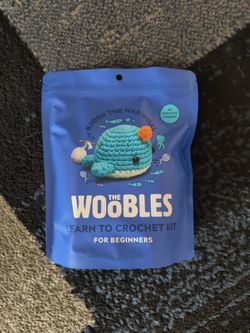 The Woobles Bjørn the Narwhal Learn to Crochet Kit