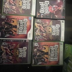Xbox 360 Hero Guitar Games