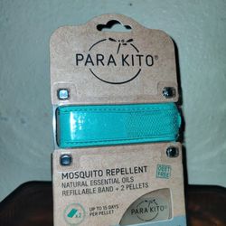 Brand NEW! 🦟   PARA KITO Mosquito Repellent - Refillable Band - + 2 xtra pellets (((PENDING PICK UP TODAY)))