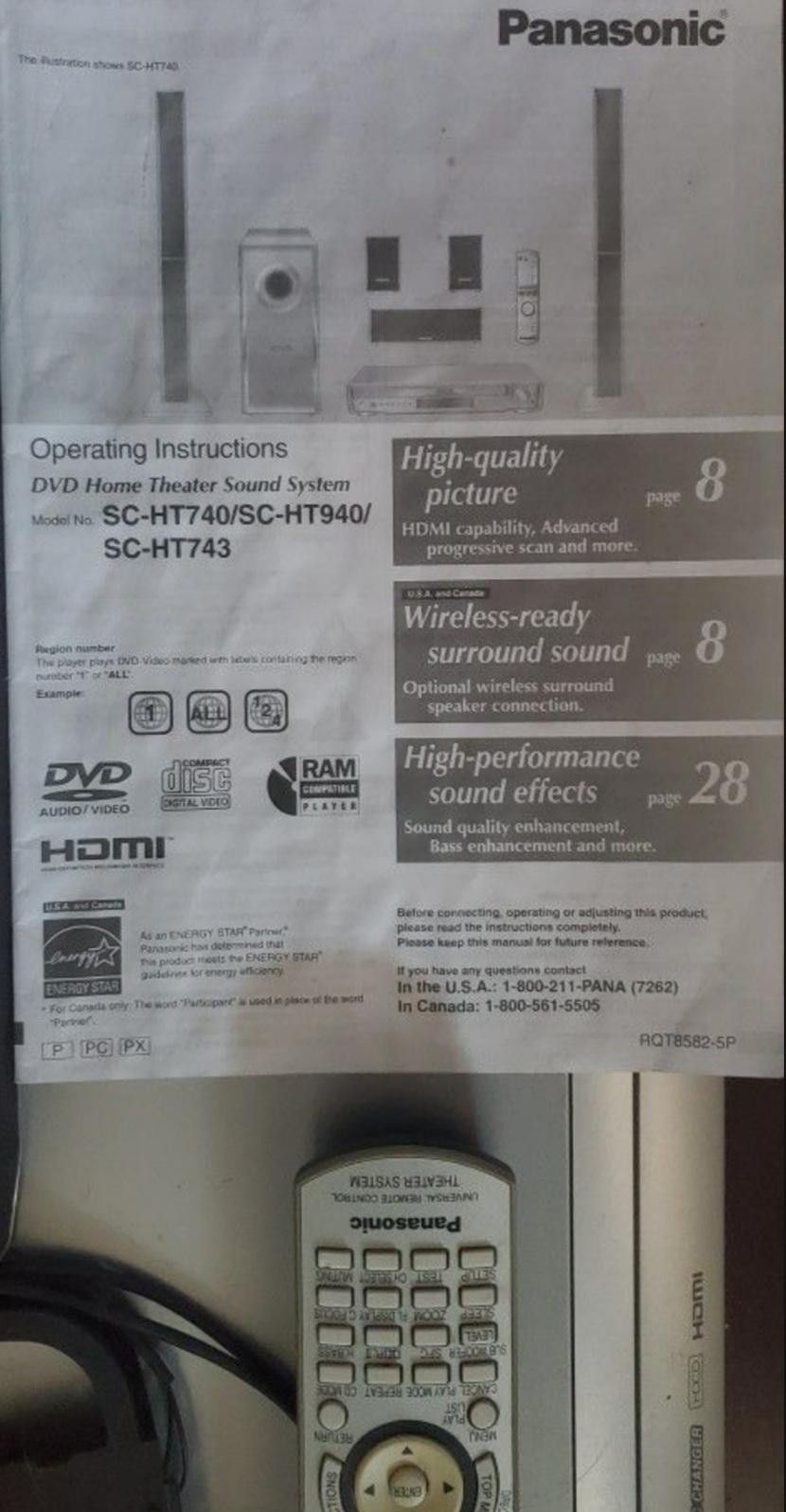 DVD Home Theater Sound System