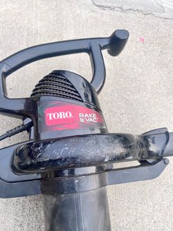 Toro electric blower vacuum