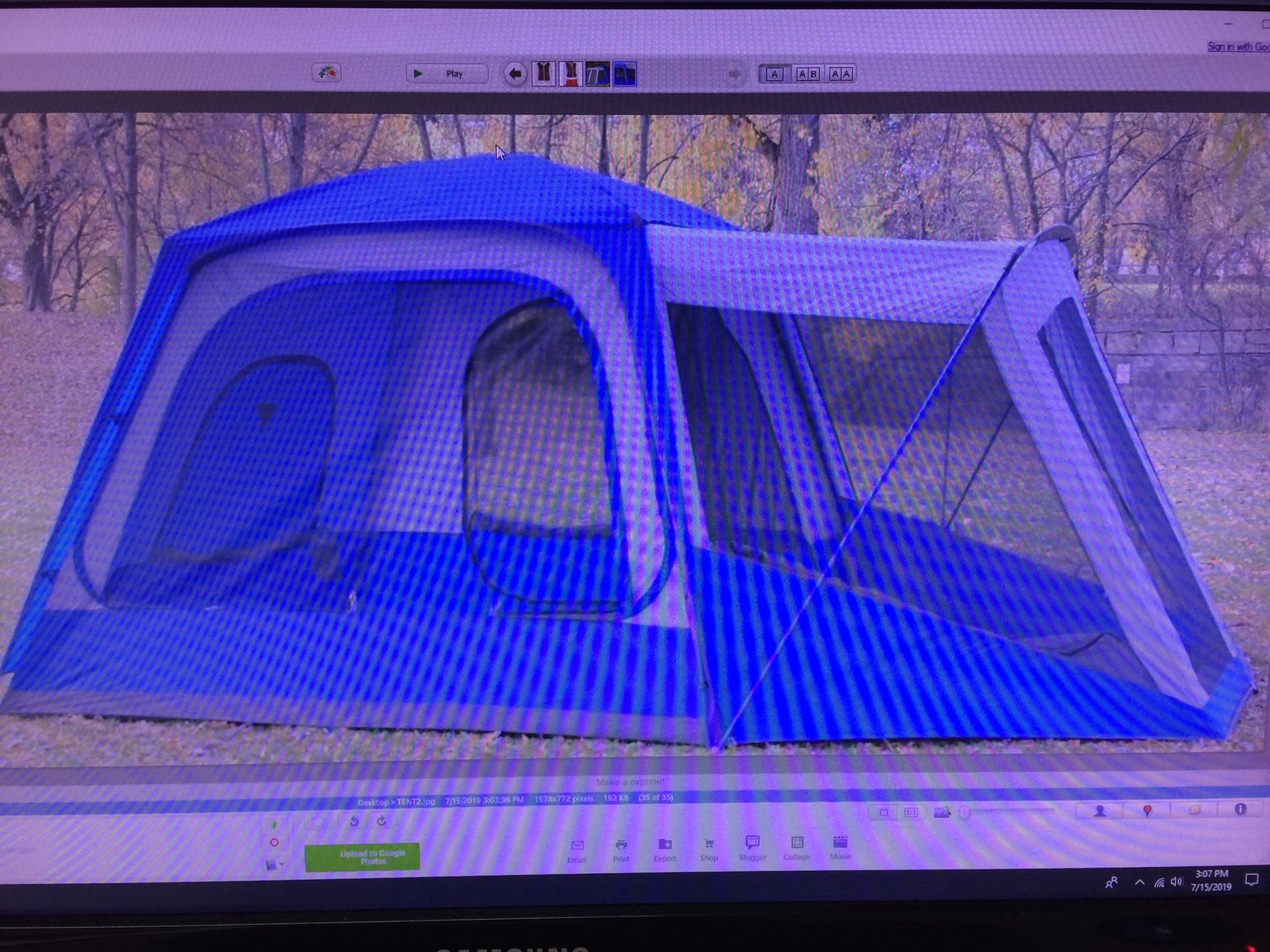 Napier sportz 84000 sub tent with screen room new in open box