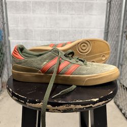 Adidas Busenitz Sneakers Size 12 - Orange/Green