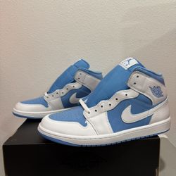 Nike Air Jordan 1 Mid Legend Blue shoe FZ2142-114
