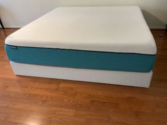 king‑size mattress and box set