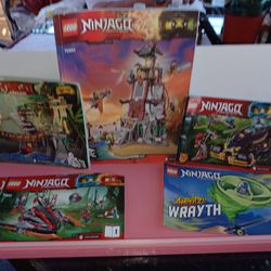 6 Lego Booklets,ninjagq