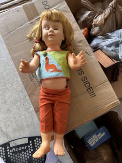 1960 Mattel Chatty Cathy With Original Clothes 