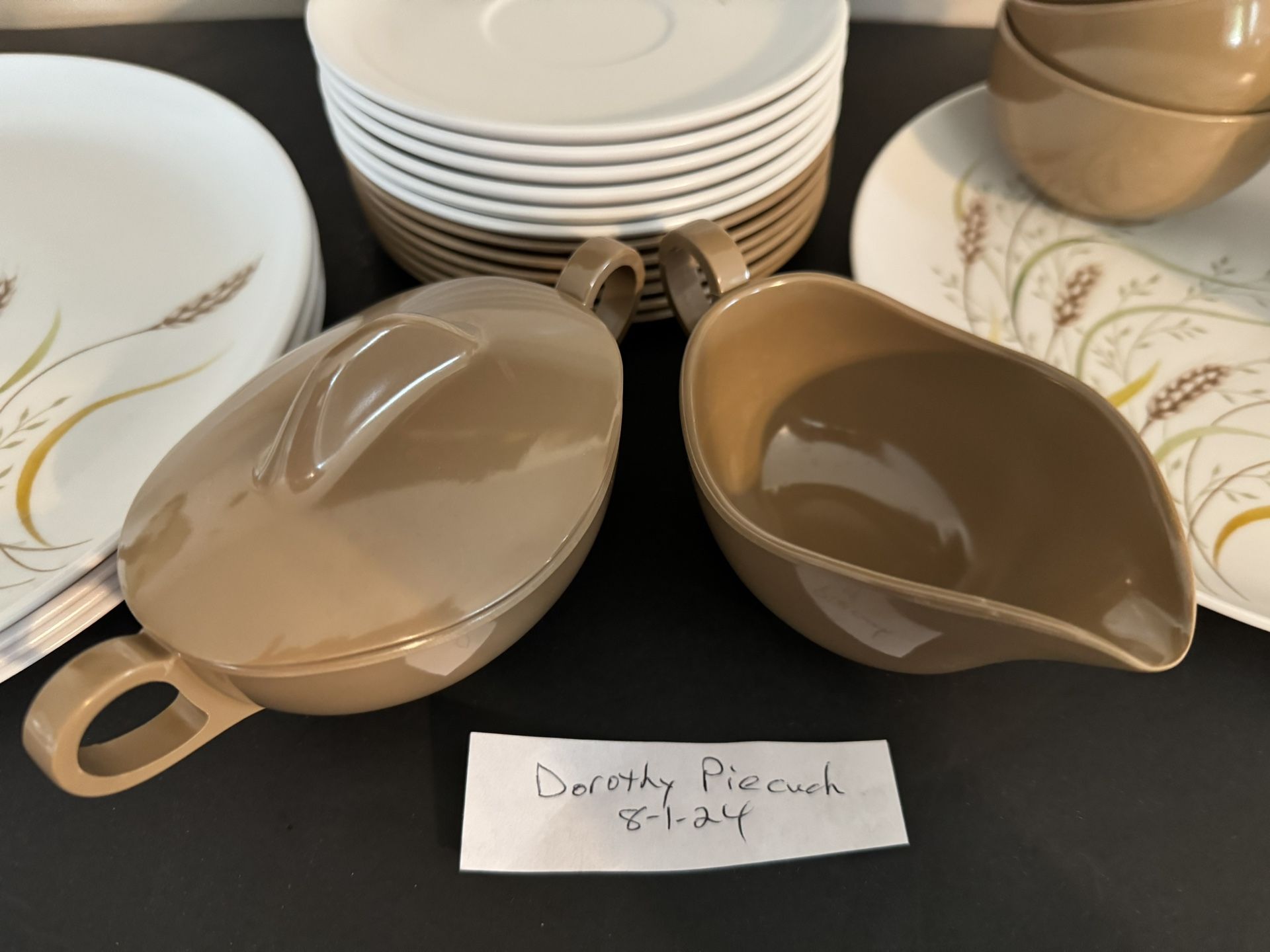 Whispering Wheat Melmac Dinnerware For 6 for Sale in New Lenox, IL