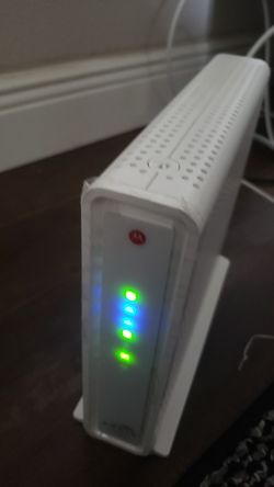 Cable modem router Motorola arris ac1750