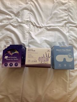 3x Steam Eye Mask Packs (Self-Heating)