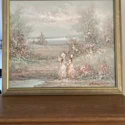 Vintage Original Marie Charlot Oil Painting