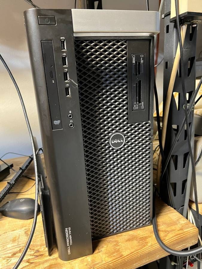 Dell Precision 7910, 1.60GHz , 72 GB Ram, 512 GB SSD Nvme, Win 11 Pro