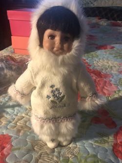 Eskimo Alaskan Porcelain Doll