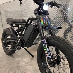 1500W Electric E-Bike, (45mph!!!), JAGUAR PRO, 20x4.5 Hybrid Fat Tire!!!🛞 