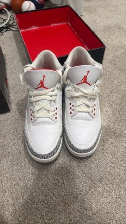 Air Jordan 3 white cement