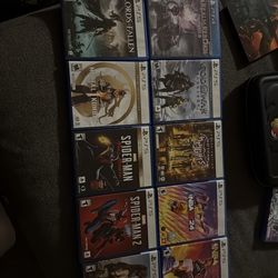 Ps5 & ps4 game lot