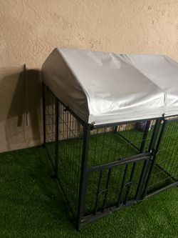 Outdoor Dog Kennel with Cover
