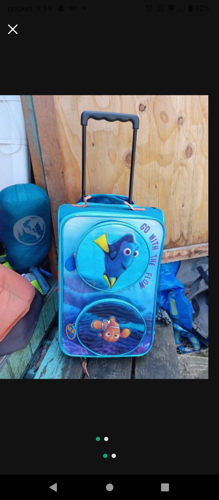 Dory / Nemo Suitcase and  Party Supplies
