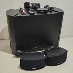 Complete Bose CineMate ii Home Theater System 