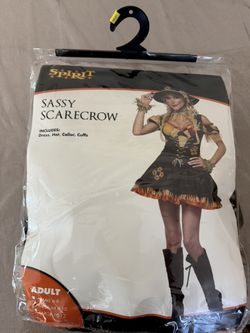 Women's Sassy Scarecrow Costume
