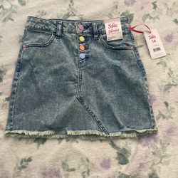 Justice Denim Skirt 