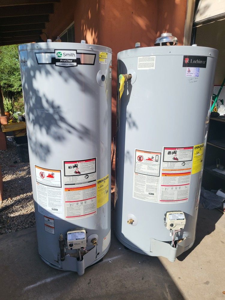 Gas Water Heater 50 And 70 Gal In Good Condition And Warranty Works Great 19th Ave And Baseline