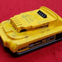 Dewalt DCB203 20V Max XR Lithium-Ion 2.0Ah Battery Pack - Battery Only - No Charger - No Tool - Working 