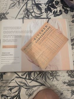 Kitchen Conversions Cutting Board