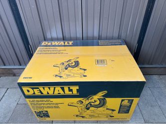 Dewalt 12” Double Bevel Sliding Compound Miter Saw Model DWS780